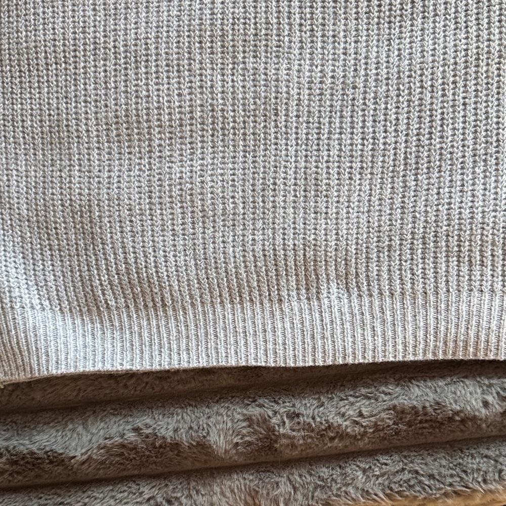 A Classy Chic Boutique Off-the-Shoulder Gray Sweater - Picture 8 of 9